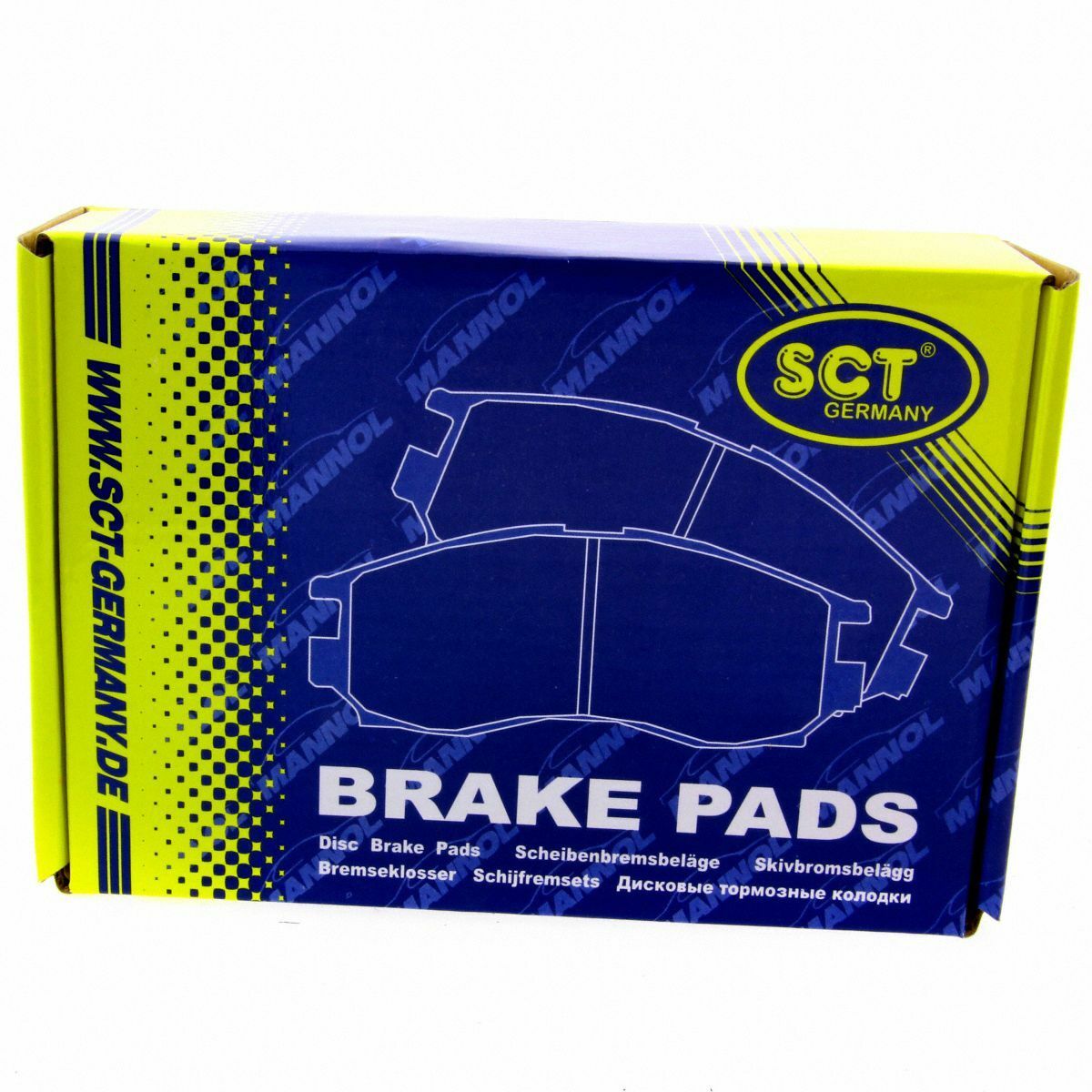 *** SCT Bremsbeläge SP 111 PR Bremsklötze Bremsbelagsatz vorne passend für Audi