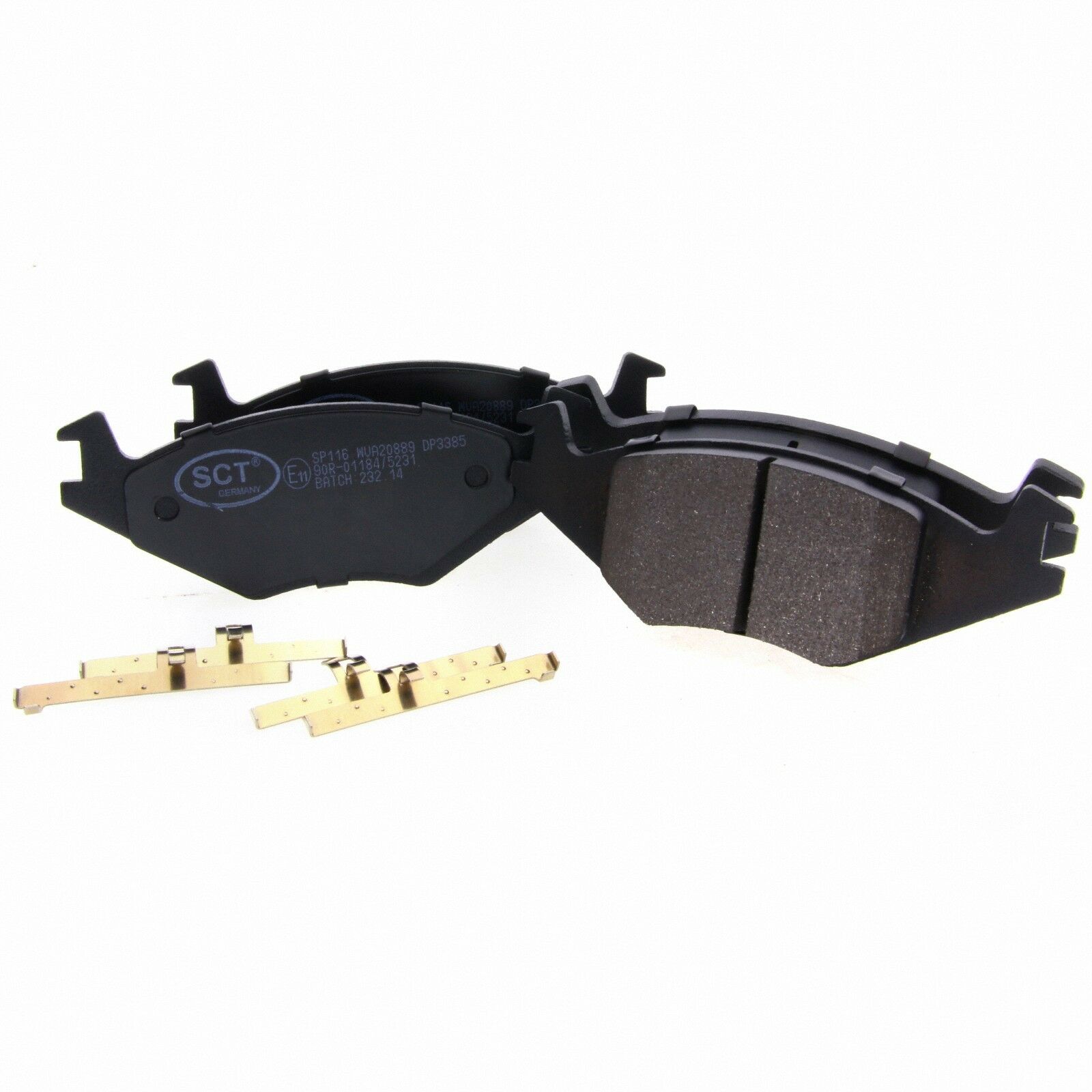 SCT Bremsbeläge SP 116 PR Bremsklötze Bremsbelagsatz vorne passend für Seat VW