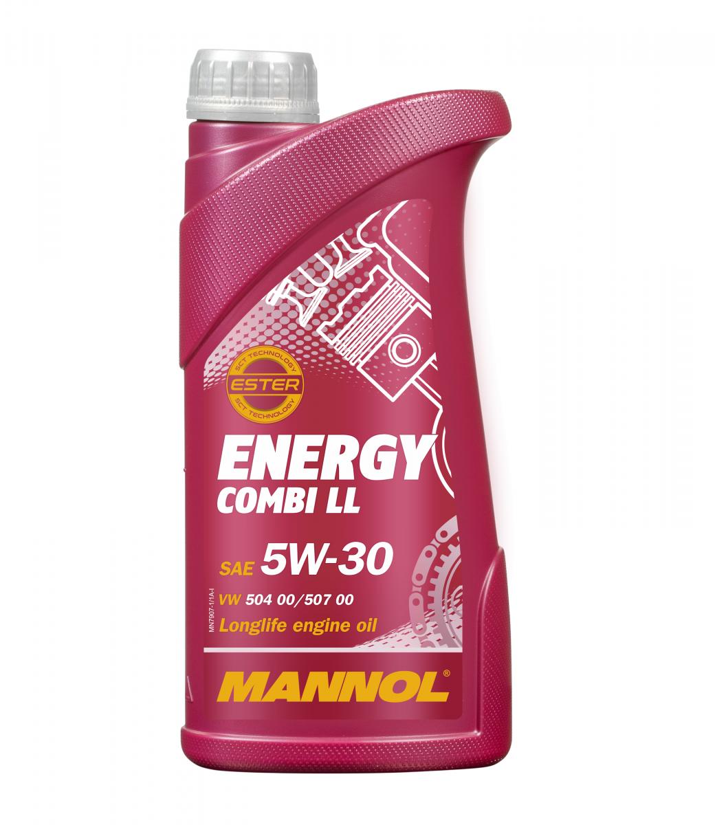 1 Liter MANNOL Energy Combi LL 5W-30 API SN  Motoröl 5W30 4036021101309