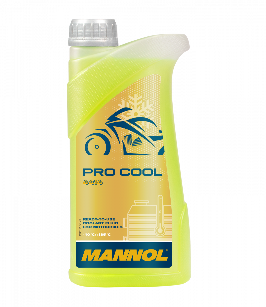 MANNOL Pro Cool Kühlerfrostschutz 4414 10 Liter (10x1) Motorrad Roller Quad