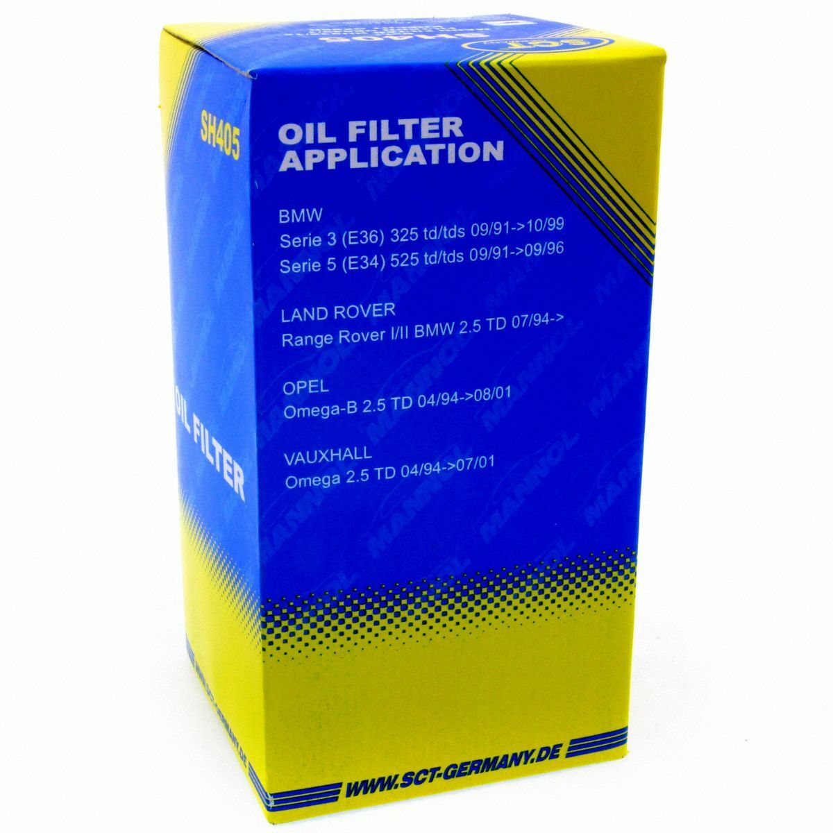 SCT Ölfilter SH 405 P Filter Motorfilter Servicefilter Patronenfilter BMW Opel