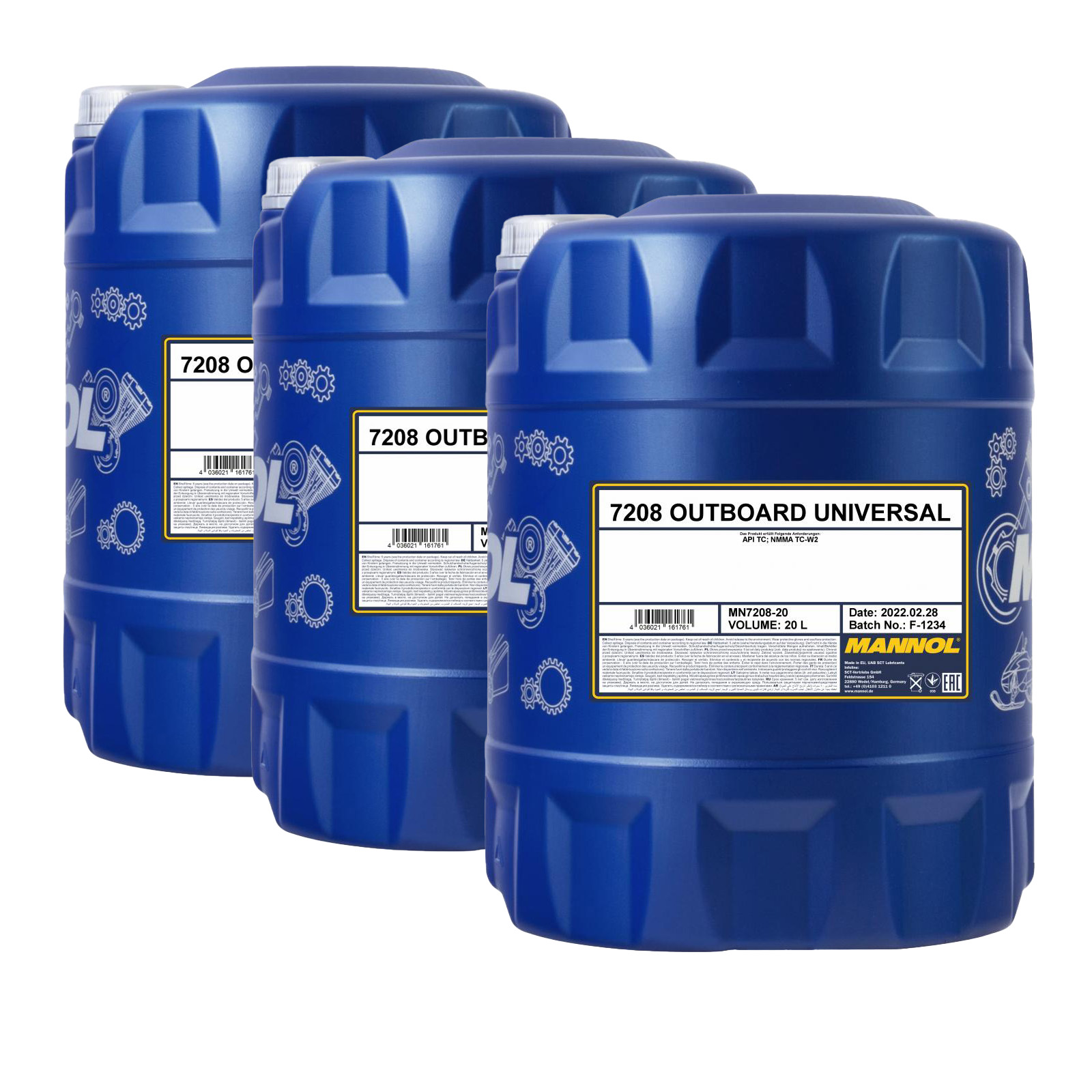 60 Liter MANNOL Outboard Universal API TC Außenbordmotoröl 4036021161761 60 Liter MANNOL Outboard Universal API TC Außenbordmotoröl 4036021161761