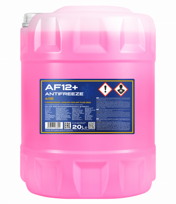 20 Liter MANNOL Schmierstoff Longlife Antifreeze AF12+ 4036021163895