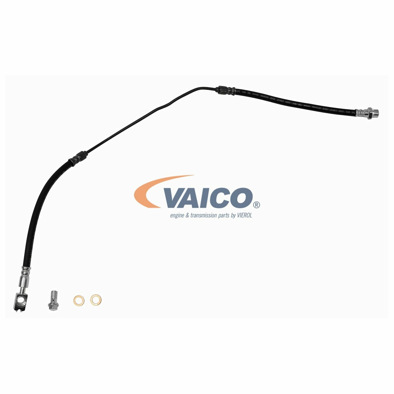 VAICO Bremsschlauch Bremsleitung 34 30 1 165 766 passend für BMW X5 (E53)