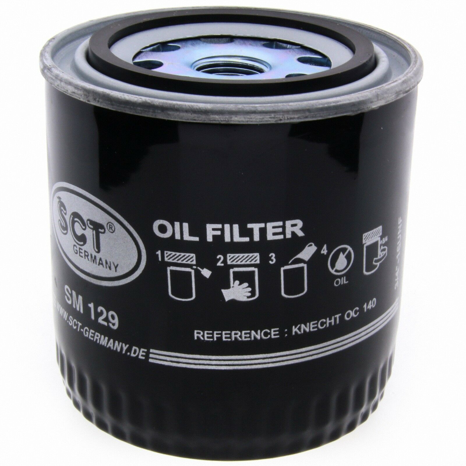SCT Ölfilter SM129 Filter Motorfilter Servicefilter Anschraubfilter Nissan