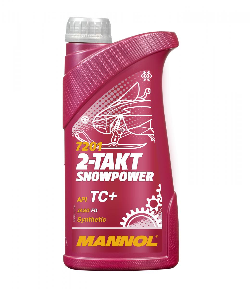 10 Liter (10x1) MANNOL 2-Takt Snowpower API TC+ Motoröl Schneemobilöl