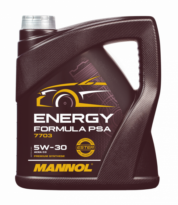 8 Liter (2x4) MANNOL Energy Formula PSA MN7703 Motoröl 5W-30 API SN/CH-4