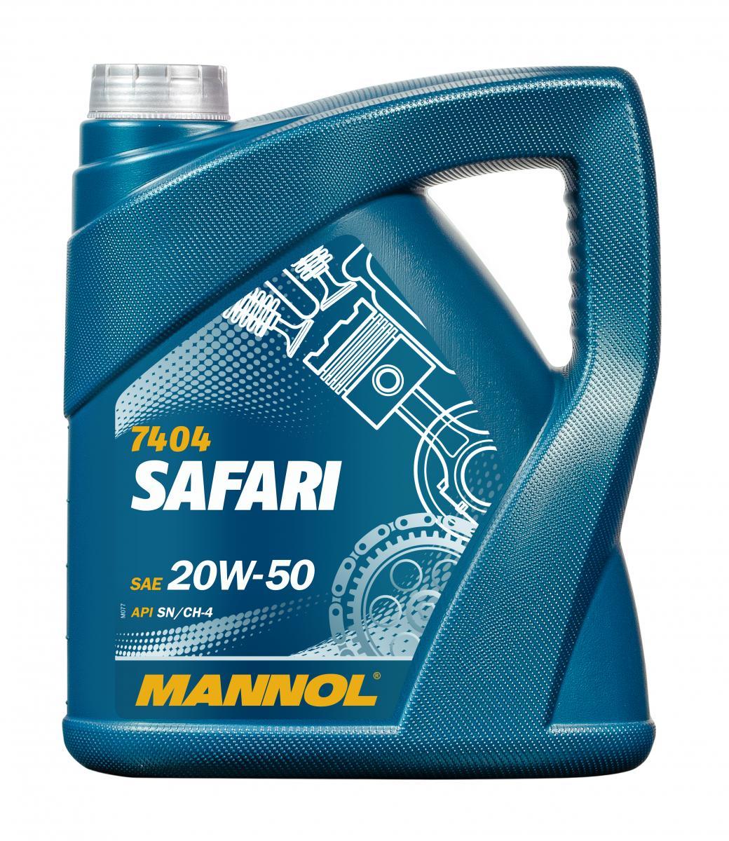 16 Liter (4x4) MANNOL Safari 20W-50 API SN CH-4 Motoröl 20W50 4036021406152