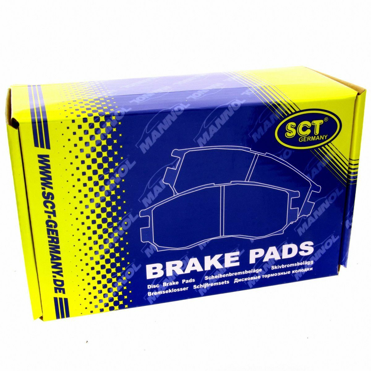 SCT Bremsbeläge SP 173 PR Bremsklötze Bremsbelagsatz vorne passend für Ford