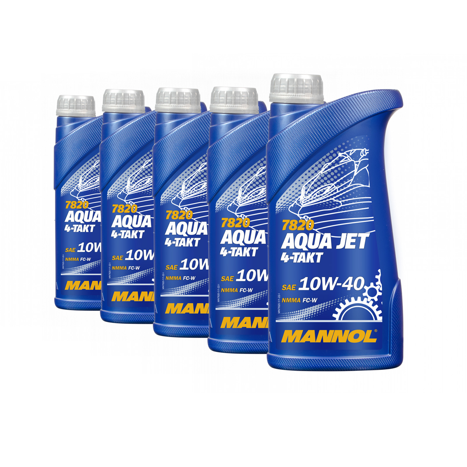 5 Liter (5x1) MANNOL 7820 Aqua Jet 4-Takt 10W-40 API SL Motoröl 10W40 5 Liter (5x1) MANNOL 7820 Aqua Jet 4-Takt 10W-40 API SL Motoröl 10W40