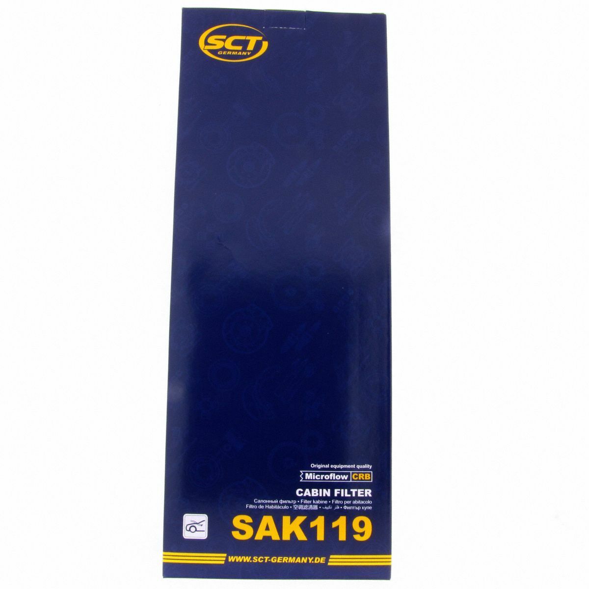 SCT Innenraumfilter mit Aktivkohle SAK 119 Luft Filter passend für VW Audi