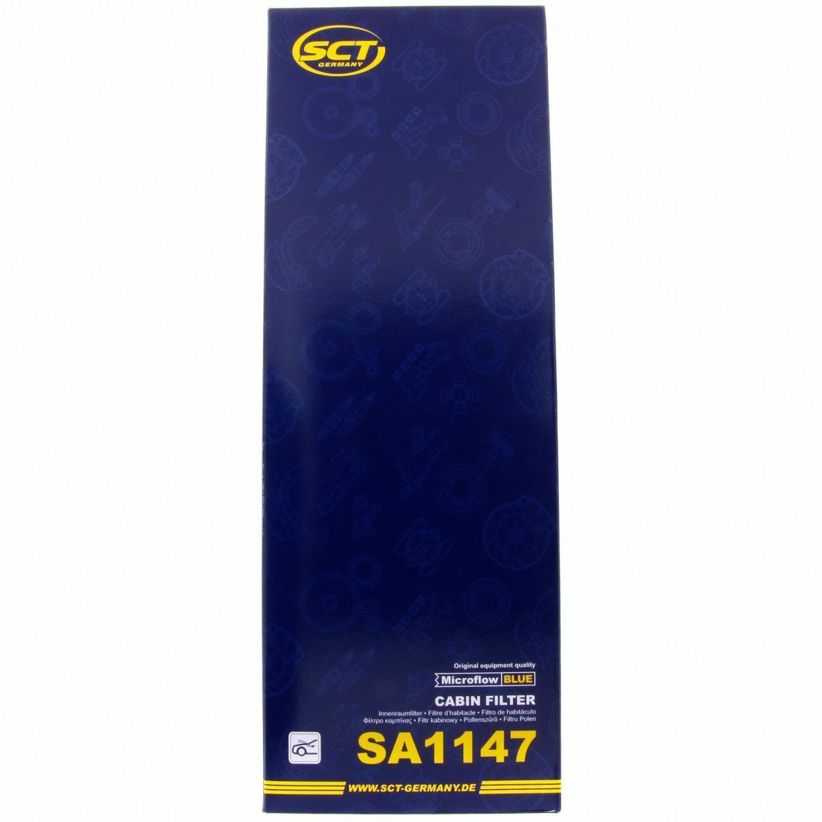 SCT Innenraumfilter Luftfilter SA 1147 Pollenfilter Luft Filter passend für Mercedes-Benz