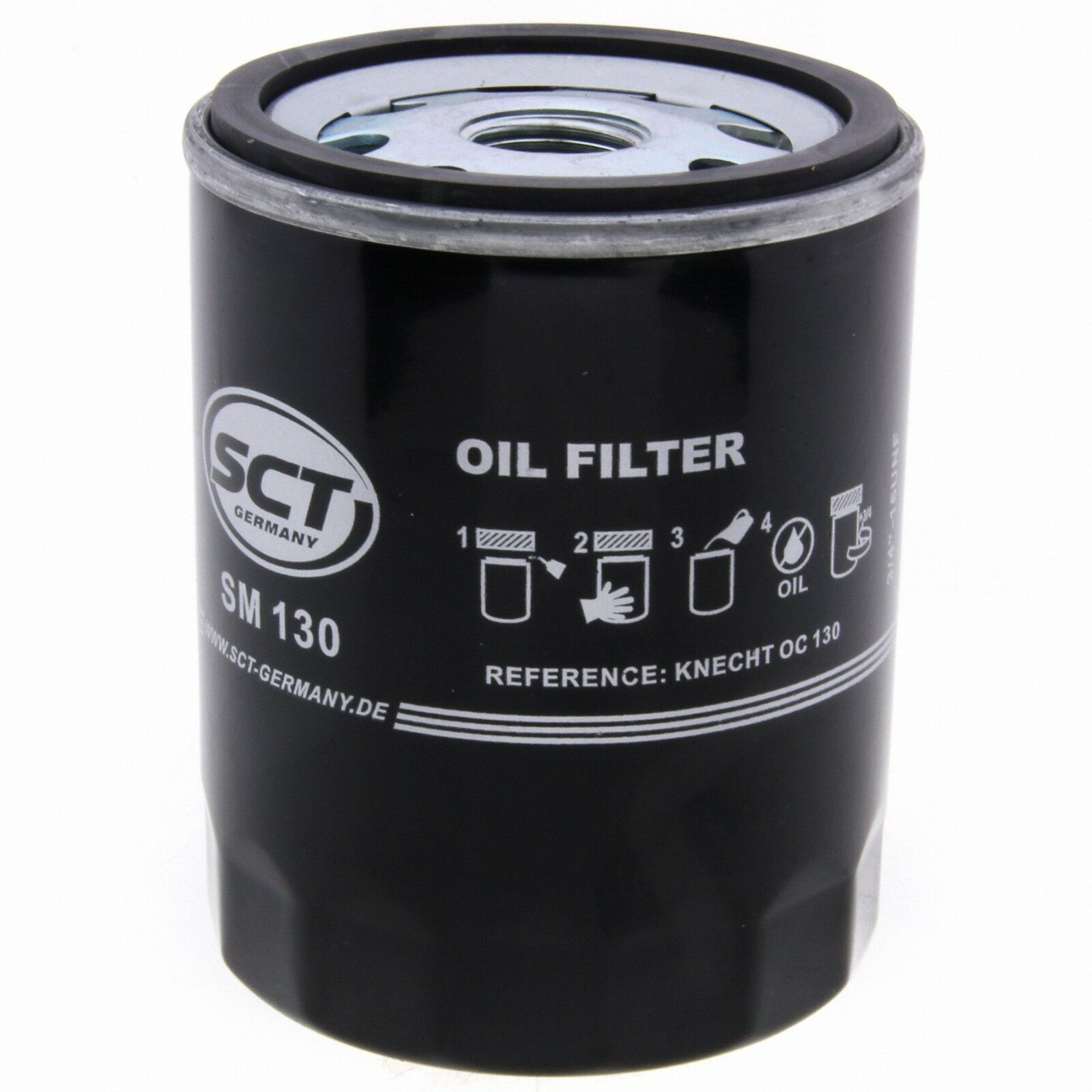 SCT Ölfilter SM130 Filter Motorfilter Servicefilter Anschraubfilter passend für Alfa Romeo Autobianchi Fiat Lancia Seat