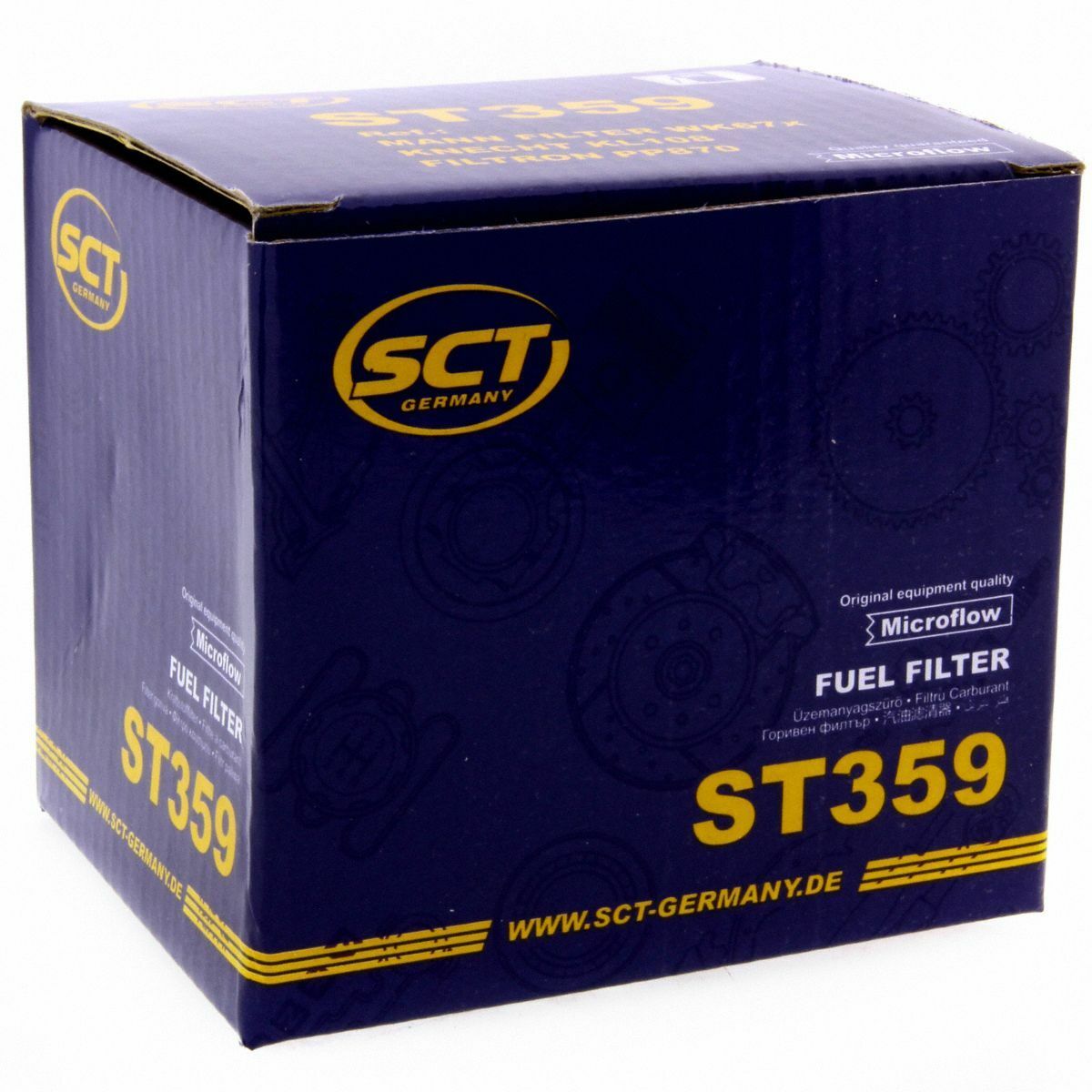 SCT Kraftstofffilter ST 359 Motorfilter Benzinfilter passend für Honda Rover