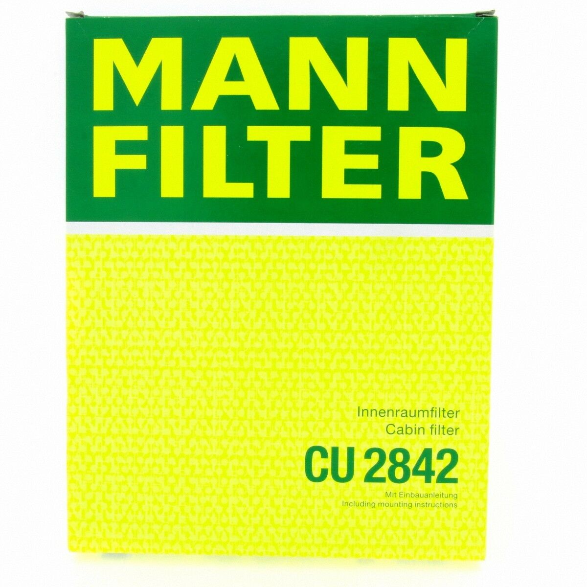 MANN Innenraumfilter Fahrzeugfilter CU2842 Filter passend für Audi Q7 4L VW Amarok