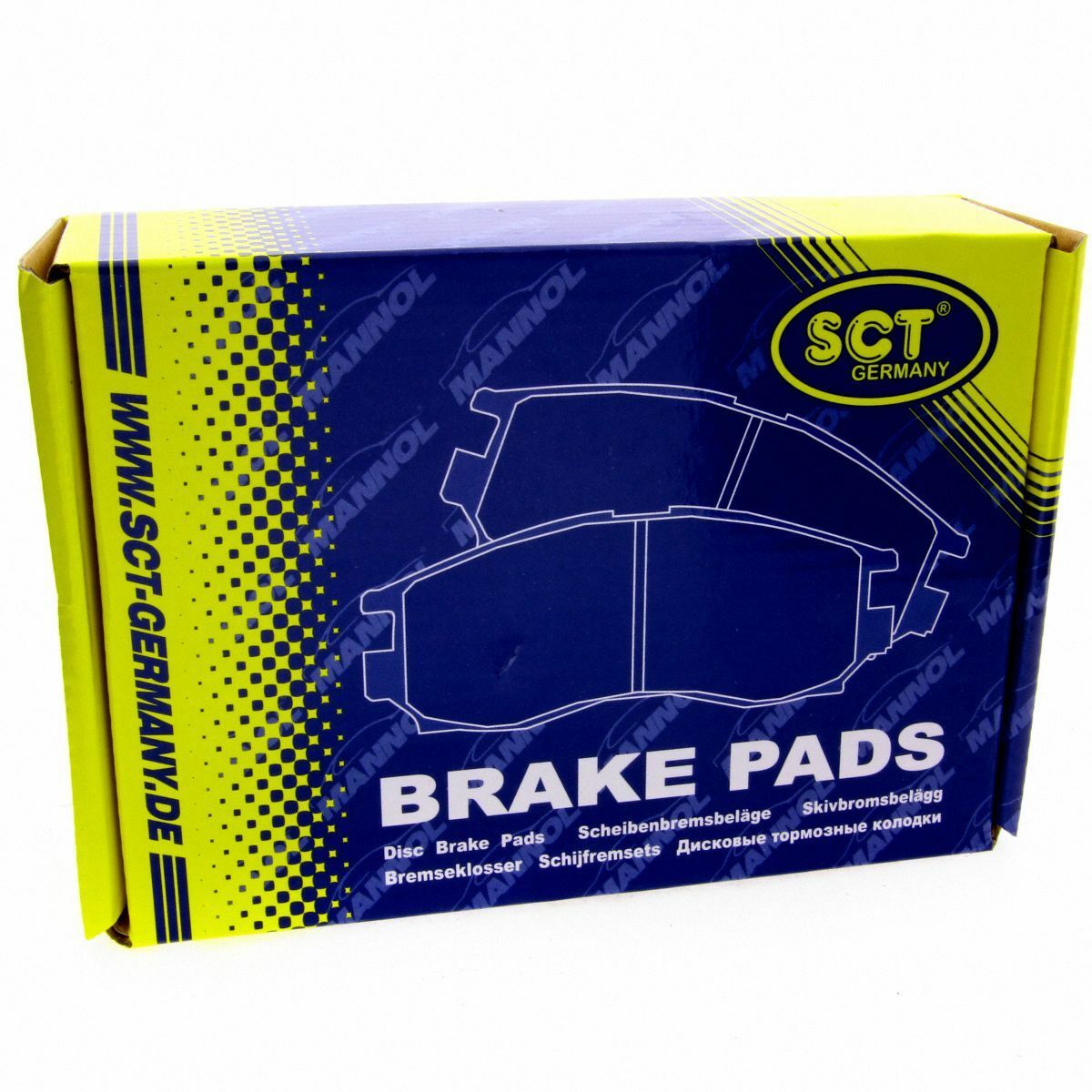 *** SCT Bremsbeläge SP 199 PR Bremsklötze Bremsbelagsatz vorne passend für Audi VW