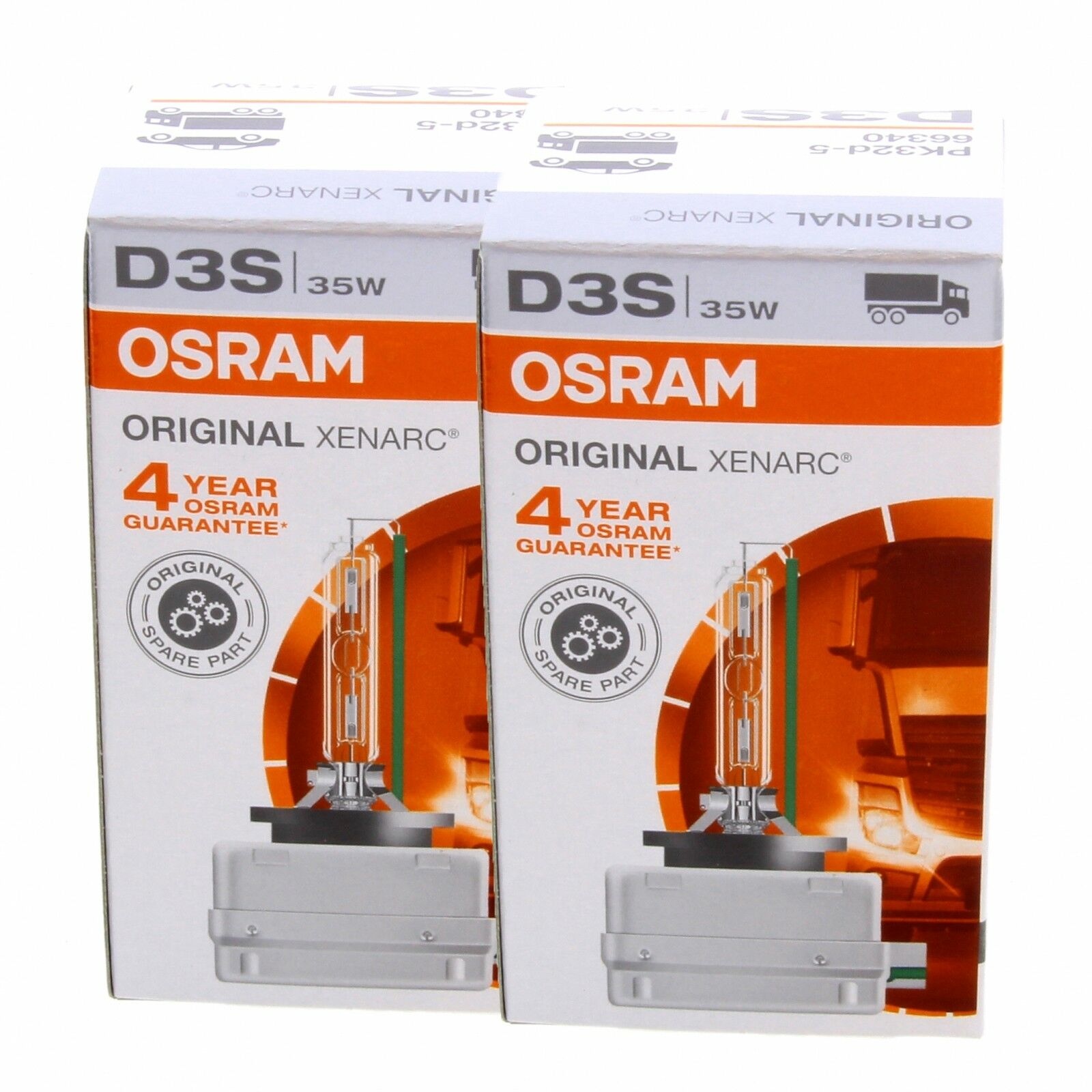 2x D3S OSRAM Autolampe Beleuchtung Original Xenarc 42V Lampe 66340 Set