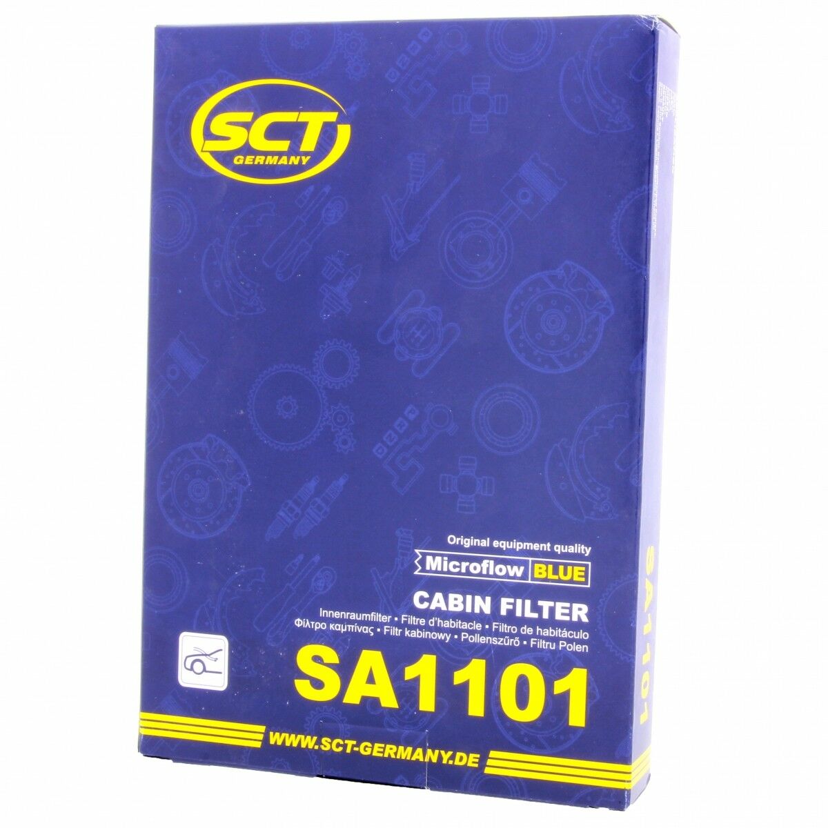 SCT Innenraumfilter Luftfilter SA1101 Pollenfilter Luft Filter passend für Nissan Renault Dacia