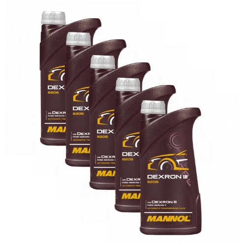 5 Liter (5x1) MANNOL Dexron III Automatic Plus Getriebeöl Automatikgetriebe