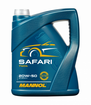 20 Liter (4x5) MANNOL Safari 20W-50 API SN CH-4 Motoröl 20W50 4036021506159