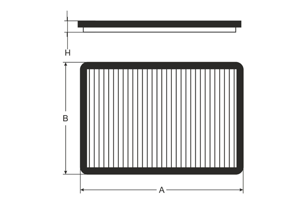 SCT Innenraumfilter Luftfilter SA1206 Pollenfilter Luft Filter passend für Renault