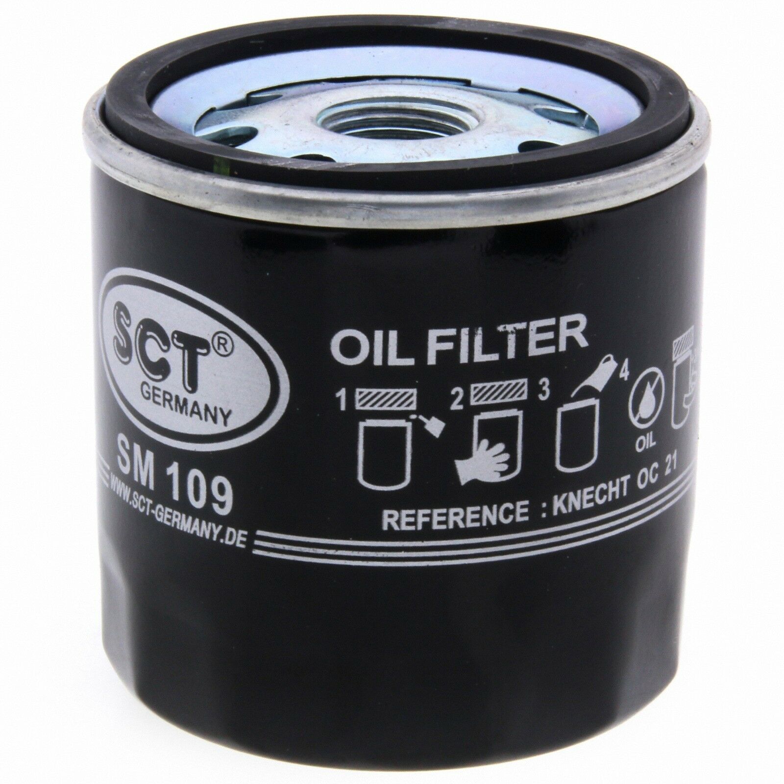 SCT Ölfilter SM109 Servicefilter Anschraubfilter Austin Bedford passend für Ford Opel Innocenti
