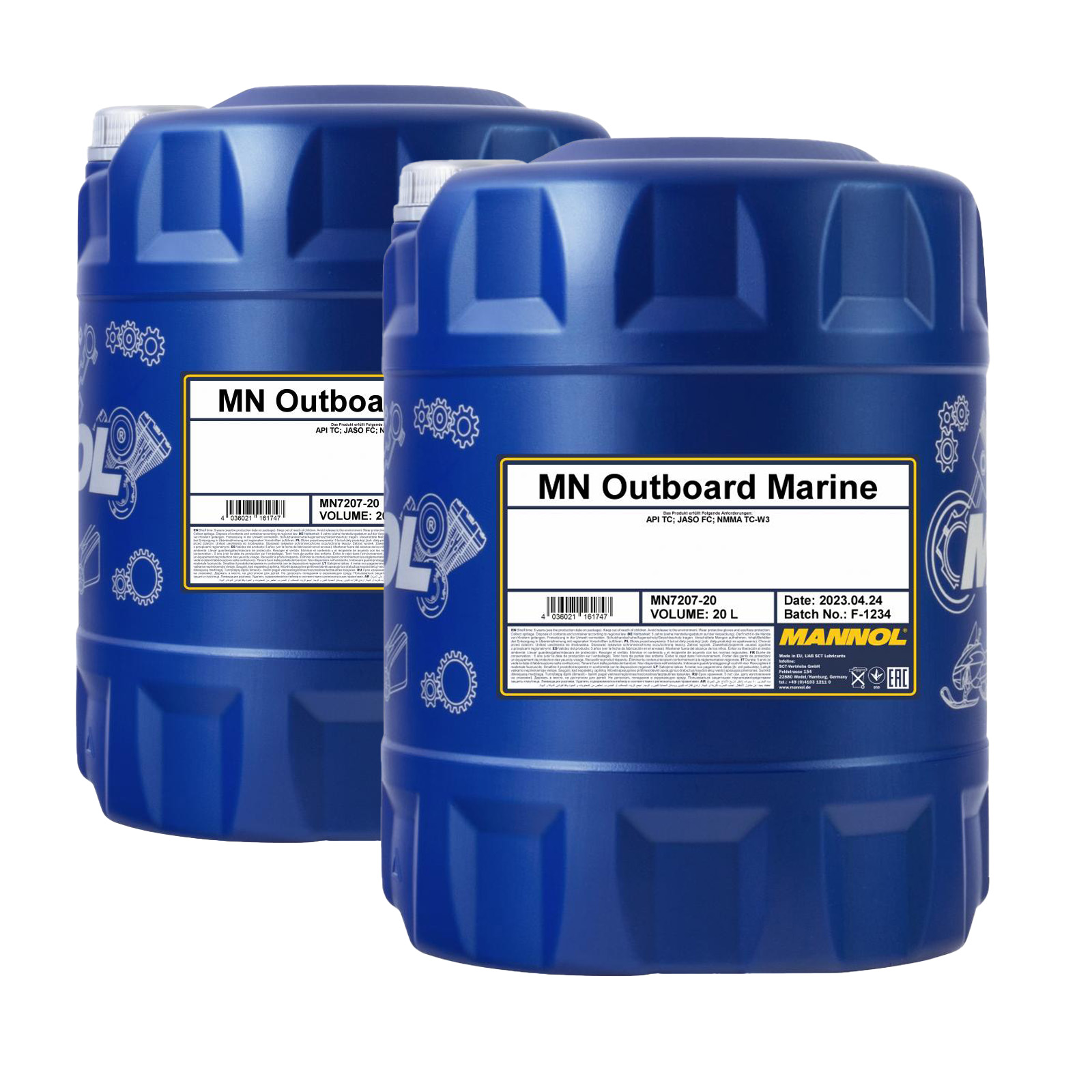 40 Liter (2x20) MANNOL Outboard Marine TC Außenbordmotoröl Motoröl 4036021161747 40 Liter (2x20) MANNOL Outboard Marine TC Außenbordmotoröl Motoröl 4036021161747
