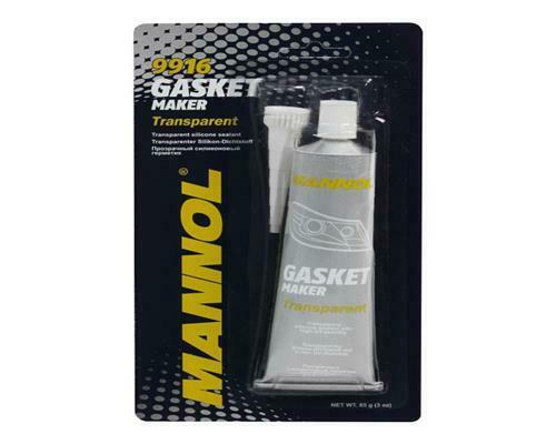 85g MANNOL 9916 Gasket Maker Transparent Dichtungsmittel Scheinwerfer Blinker