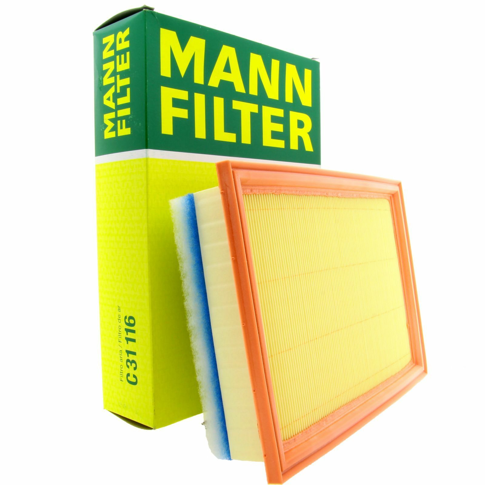 *** MANN Luftfilter Fahrzeugfilter Ersatzfilter C31116 Filter passend für Ford Seat VW