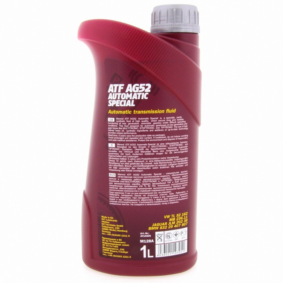 5 Liter (5x1) MANNOL ATF AG52 Automatic Special Getriebeöl Automatikgetriebe
