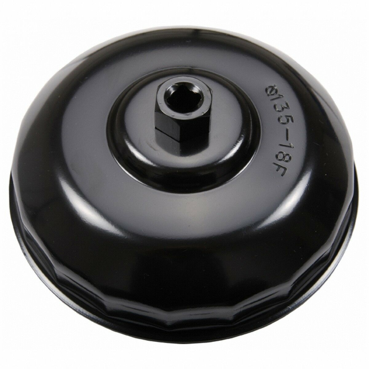 Ölfilter Fahrzeugfilter Tauschfilter Ersatzfilterkappe, 135 mm x 18-kant