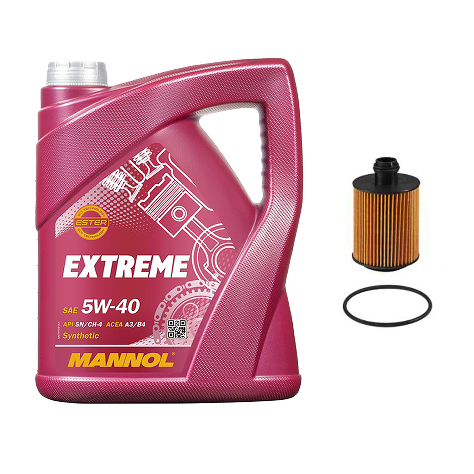 Inspektionskit MANNOL Extreme 5W-40 für Opel Astra Sports Tourer 1.3 Cdti 2.0