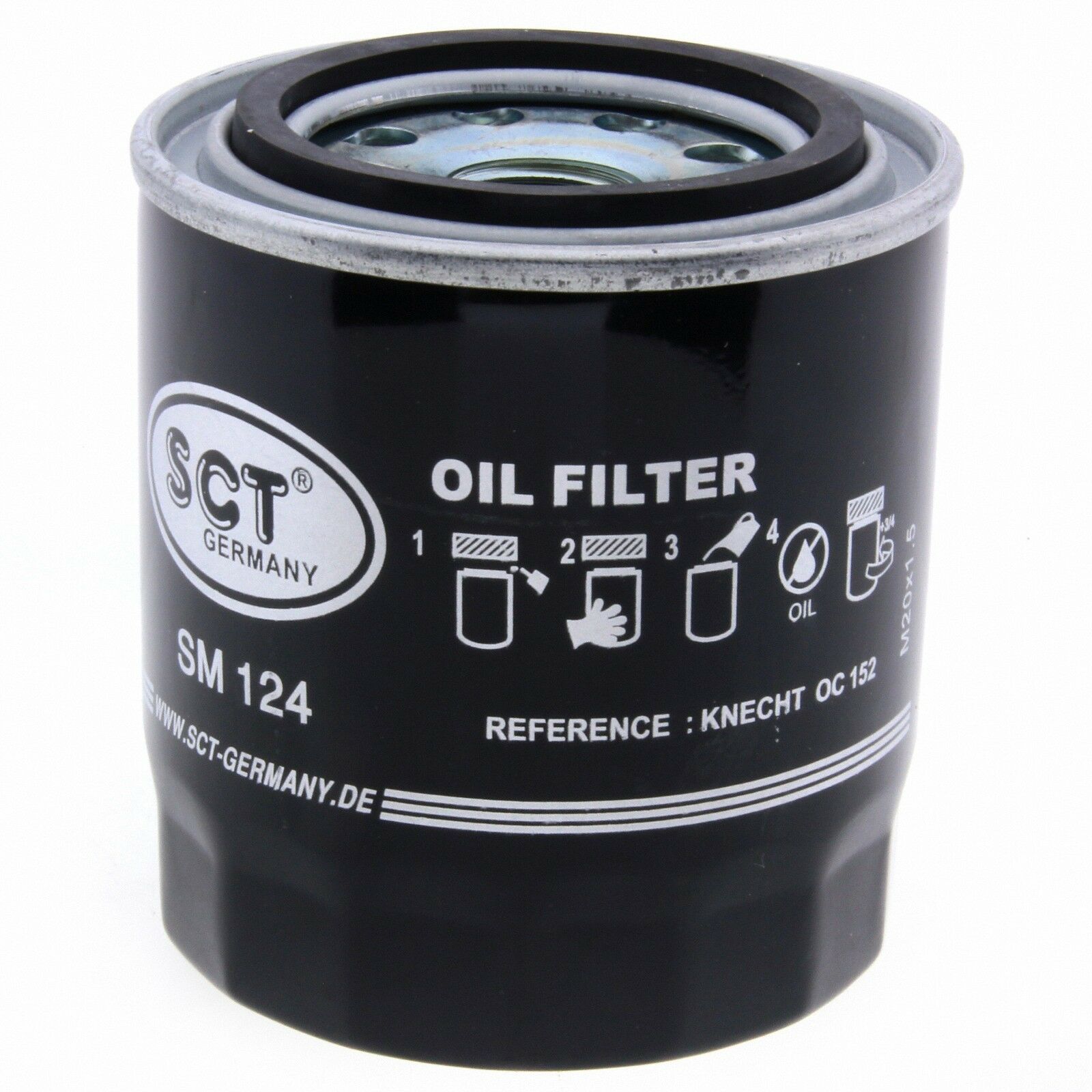 SCT Ölfilter SM124 Filter Motorfilter Anschraubfilter Ford Honda Mazda Opel Rover Subaru
