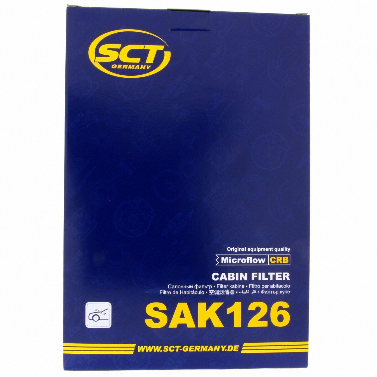 SCT Innenraumfilter Fahrzeugfilter mit Aktivkohle SAK 126 Luft Filter Opel