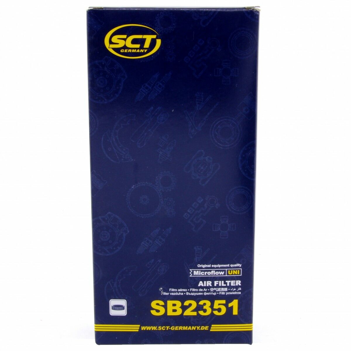 SCT Luftfilter Fahrzeugfilter SB2351 Motorfilter Subaru passend für Toyota