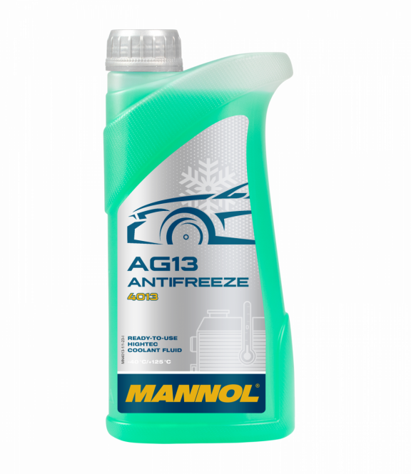 1 Liter MANNOL Kühlflüssigkeit Antifreeze AG13 -40°C BMW , DAF, FORD AF Plus