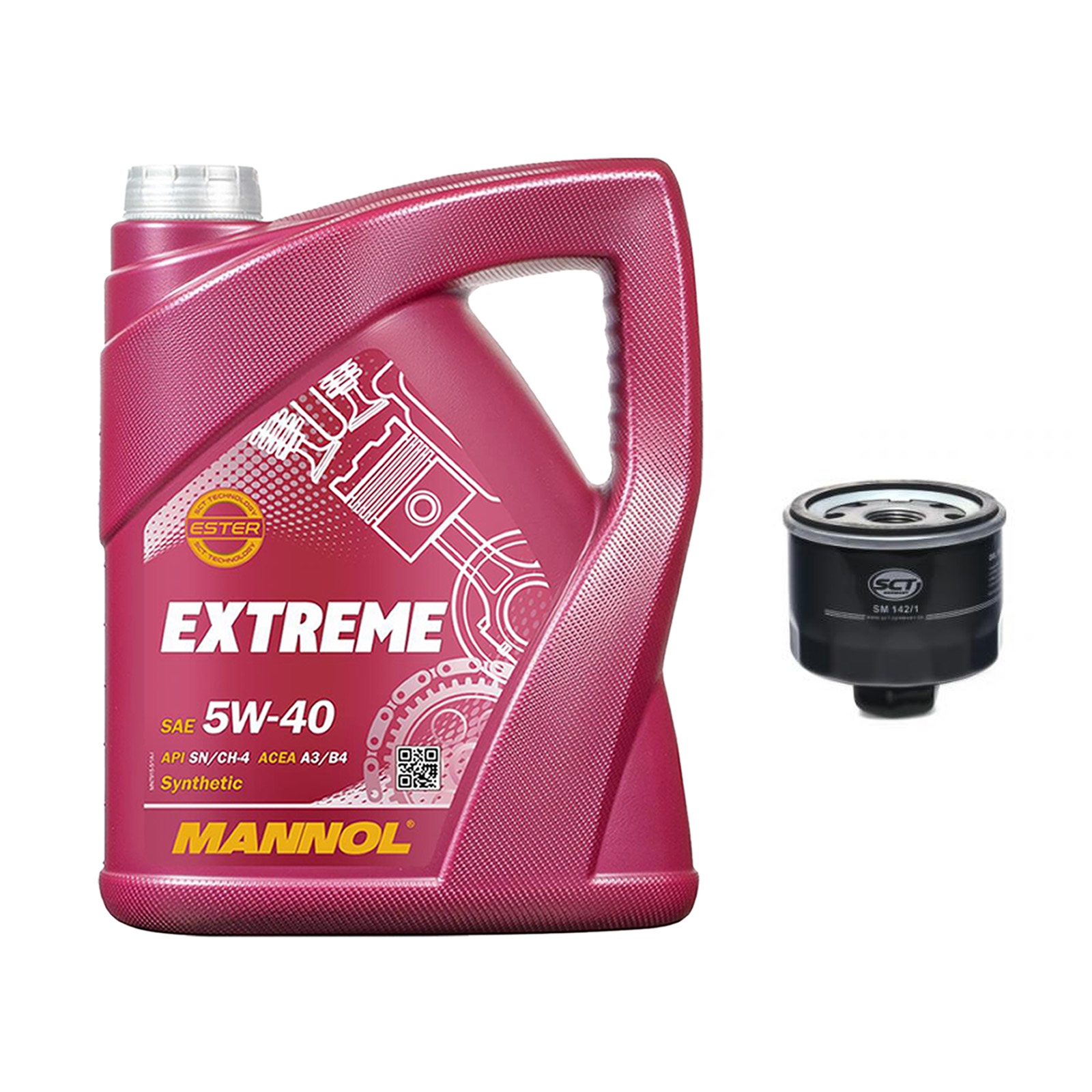 Inspektionskit MANNOL Extreme 5W-40 für Renault Grand Scenic Iii 1.5 Dci Kangoo
