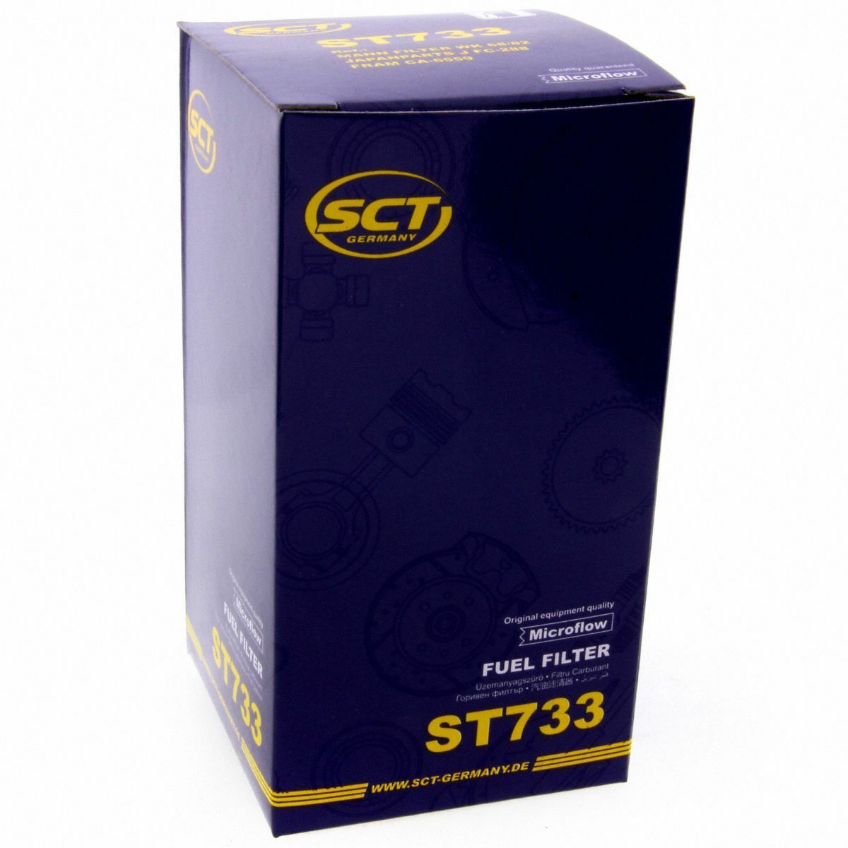 SCT Kraftstofffilter Fahrzeugfilter ST 733 Motorfilter Benzinfilter passend für Toyota