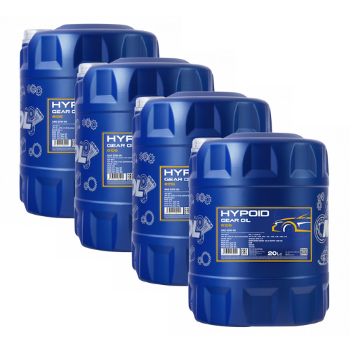 80 Liter MANNOL Hypoid Getriebeöl 80W-90 GL4/GL5 LS Getriebe Öl 80W90