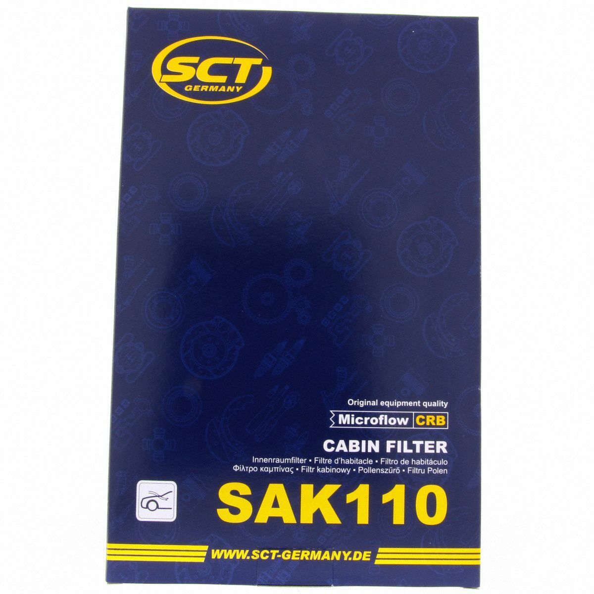 SCT Innenraumfilter mit Aktivkohle SAK 110 Luft Filter VW Audi