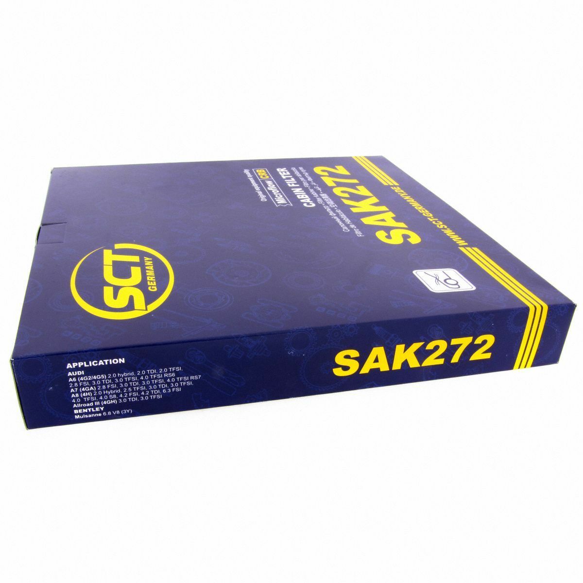 SCT Innenraumfilter Fahrzeugfilter mit Aktivkohle SAK 272 Luft Filter VW