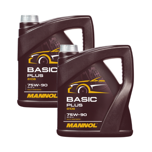 8 Liter (2x4) MANNOL Basic Plus 75W-90 API GL 4+ Getriebeöl 75W90 Öl 8 Liter (2x4) MANNOL Basic Plus 75W-90 API GL 4+ Getriebeöl 75W90 Öl