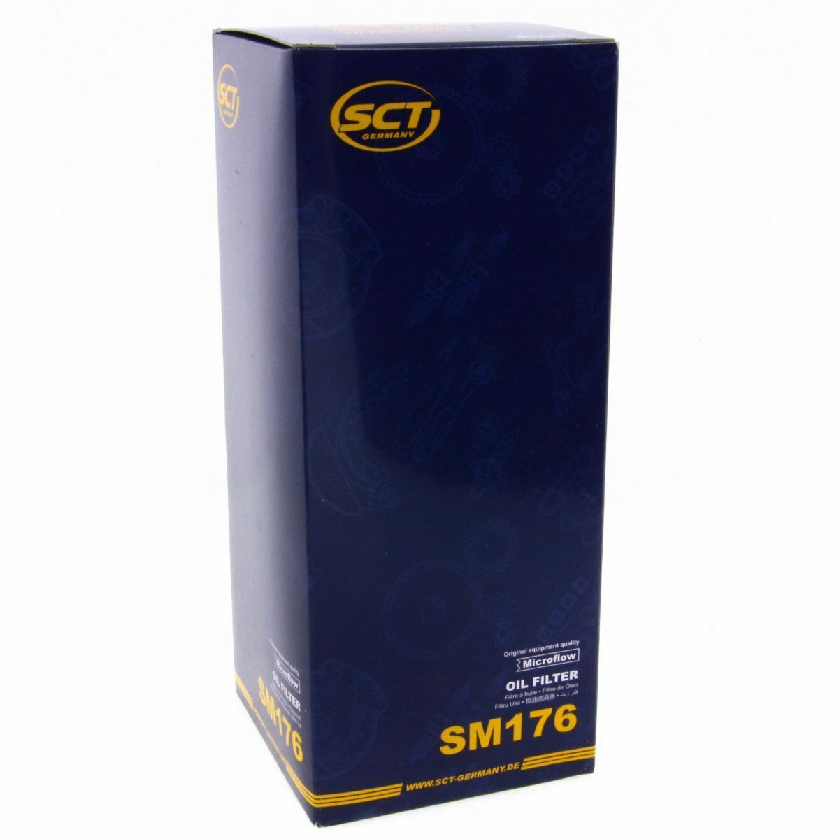 SCT Ölfilter SM176 Filter Motorfilter Servicefilter Anschraubfilter passend für Audi 100 A6 V8 A6 Avant