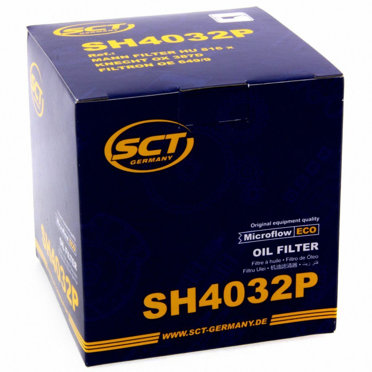 SCT Ölfilter SH 4032 P Filter Motorfilter Patronenfilter Alpina passend für BMW