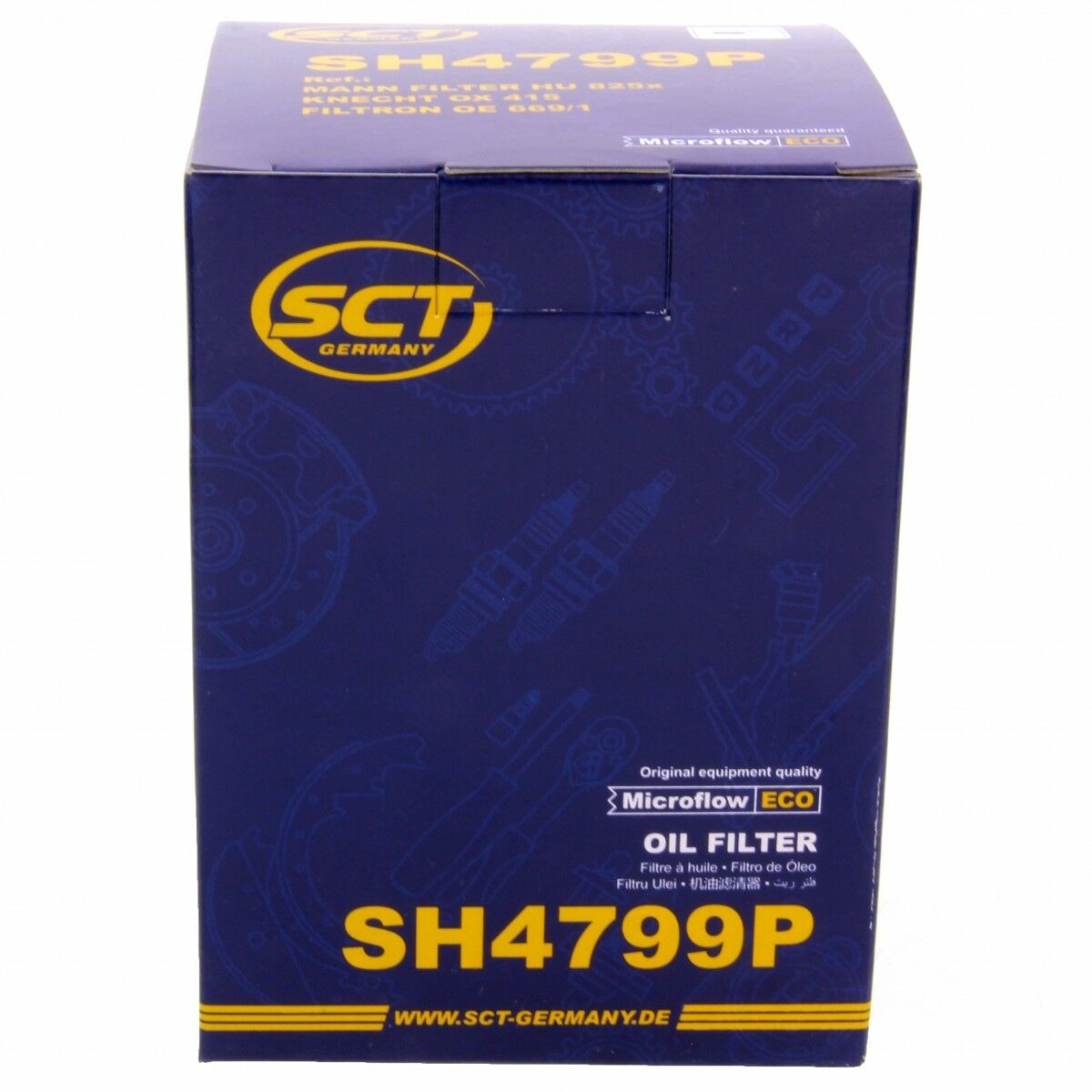 SCT Ölfilter SH4799P passend für Nissan CABSTAR INTERSTAR dCi 140 PATROL GR II 3,0 DTi TERRANO
