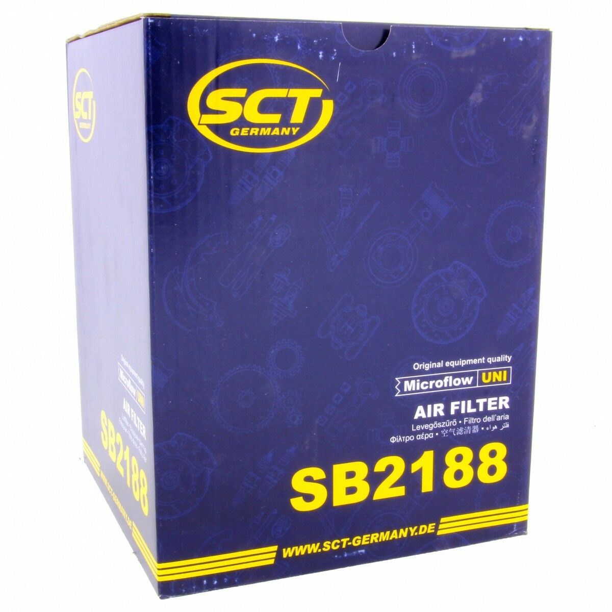 SCT Luftfilter SB2188 Motorfilter Servicefilter Ersatzfilter Volvo S40 II