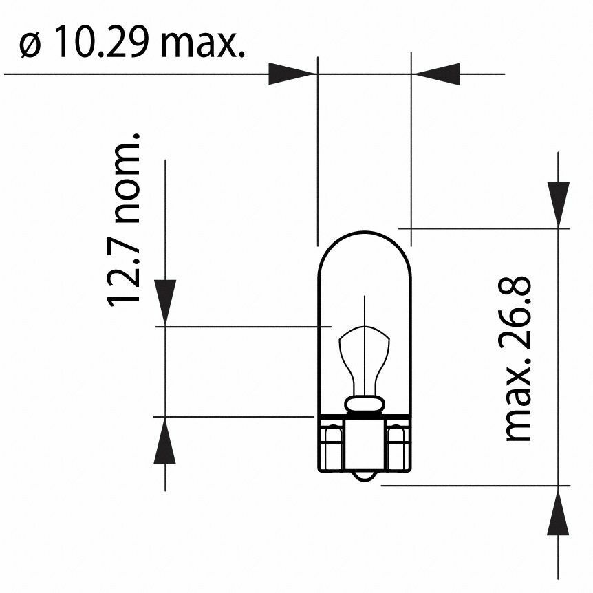 W5W OSRAM Ultra Life 3x Longlife Autolampen 2825ULT-02B DUO Set Blister 2 Stück