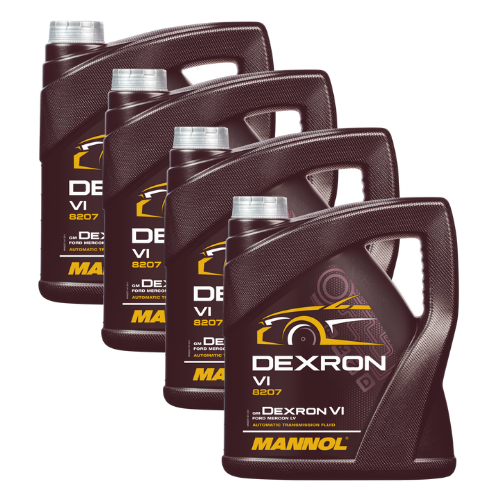 16 Liter MANNOL Dexron VI Getriebeöl Automatikgetriebe Öl Ford MB VW Kia