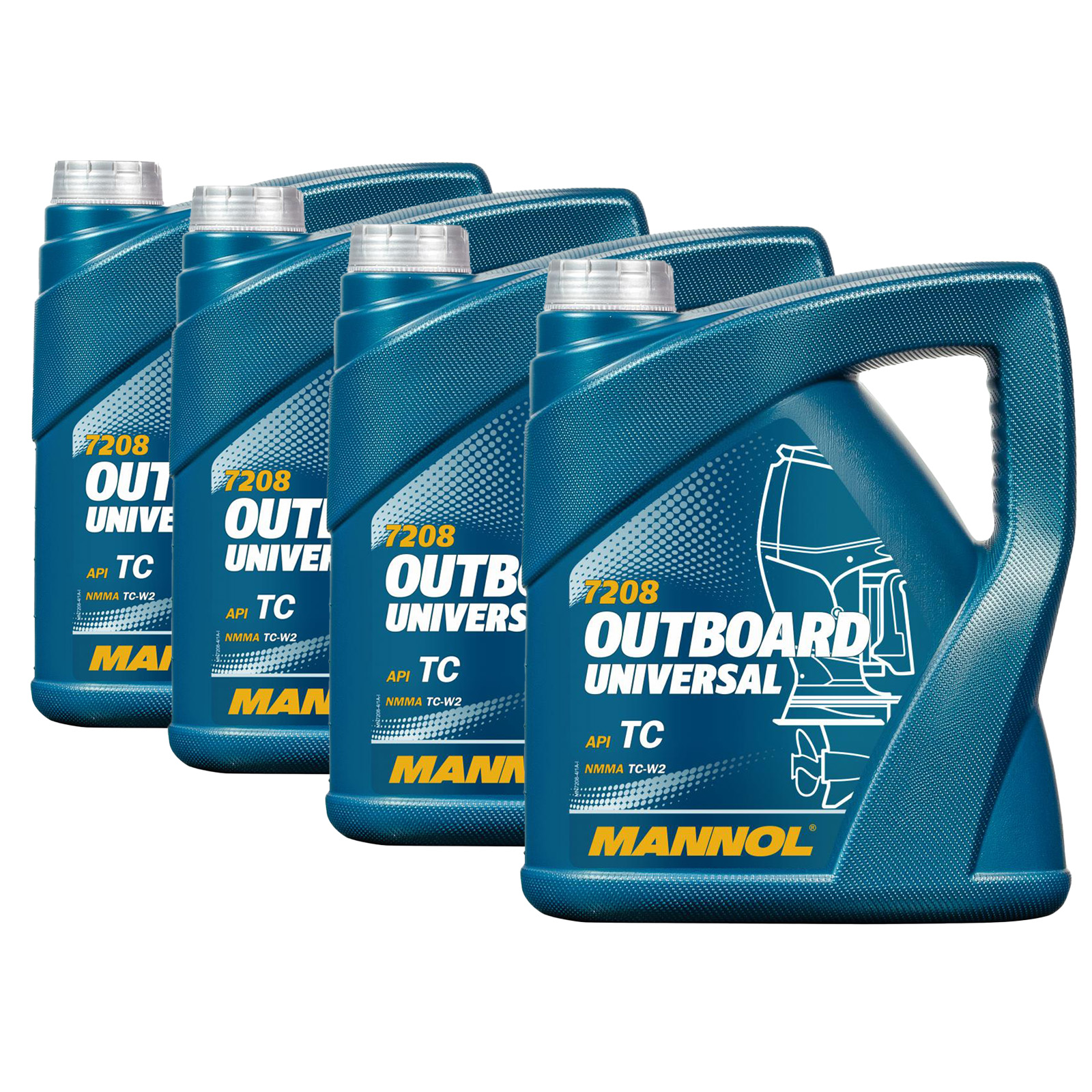 16 Liter (4x4) MANNOL Outboard Universal API TC Motoröl Außenbordmotoröl 16 Liter (4x4) MANNOL Outboard Universal API TC Motoröl Außenbordmotoröl