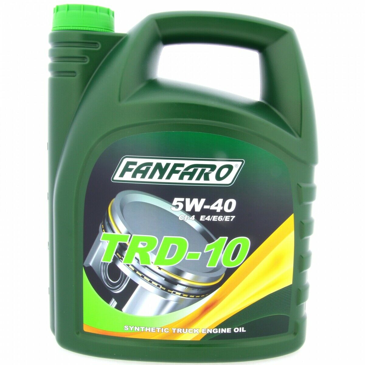 10 Liter FANFARO TRD-10 UHPD 5W-40 E4 E7 CI-4 SL NKW Motoröl MB 228.5 MAN M 3277
